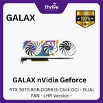 Load image into Gallery viewer, GALAX nVidia Geforce RTX 3070 8GB DDR6 (1-Click OC) - DUAL FAN - LHR Version -