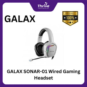 GALAX SONAR-01 Wired Gaming Headset - USB 7.1 Channel RGB