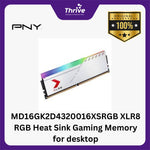 Load image into Gallery viewer, MD16GK2D4320016XSRGB XLR8 RGB Heat Sink Gaming Memory for desktop
