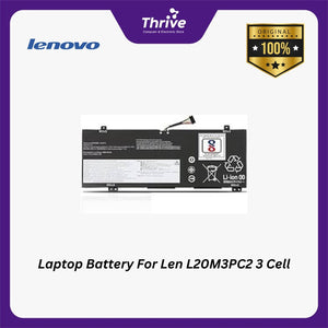 Laptop Battery For Len L20M3PC2 3 Cell