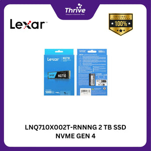 LNQ710X002T-RNNNG 2 TB SSD NVME GEN 4