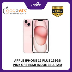 APPLE IPHONE 15 PLUS 128GB PINK GRS RSMI INDONESIA TAM