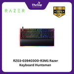 Load image into Gallery viewer, RZ03-03940300-R3M1 Razer Keyboard Huntsman V2 Tenkeyless - Optical Gaming Keyboard (Clicky Purple Switch)
