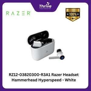 RZ12-03820300-R3A1 Razer Headset Hammerhead Hyperspeed - White