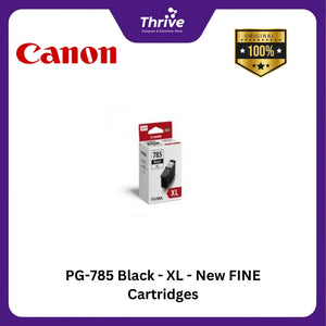 PG-785 Black - XL - New FINE Cartridges