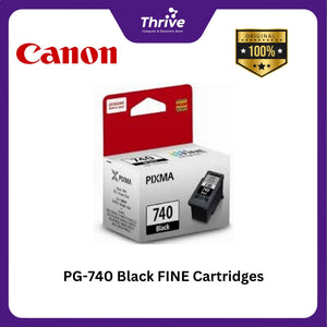 PG-740 Black FINE Cartridges