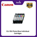 Load image into Gallery viewer, CLI-781 Photo Blue Individual Catridges