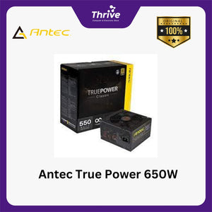 Antec True Power 650W - 80+ Gold Certified TP-650C - 5 Years Warranty Replacement