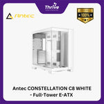 Load image into Gallery viewer, Antec CONSTELLATION C8 WHITE - Full-Tower E-ATX Gaming Case - Dual Chamber Design - 4mm Tempered Glass Side Panel - Right Side Full Mesh Panel - Type C Ready
