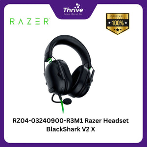 RZ04-03240900-R3M1 Razer Headset BlackShark V2 X (Xbox Licensed) - Wired Console - Black