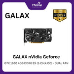 Load image into Gallery viewer, GALAX nVidia Geforce GTX 1630 4GB DDR6 EX (1-Click OC) - DUAL FAN