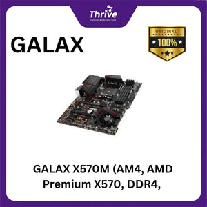 GALAX X570M (AM4, AMD Premium X570, DDR4, USB3.1, SATA3)