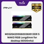 Load image into Gallery viewer, MD32GK2D5560036XR DDR 5 MAKO RGB Longdimm for desktop (6000mhz)