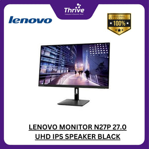 LENOVO MONITOR N27P 27.0 UHD IPS SPEAKER BLACK