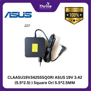 CLAASU19V34255SQ0RI ASUS 19V 3.42 (5.5*2.5) ) Square Ori 5.5*2.5MM