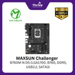 Load image into Gallery viewer, MAXSUN Challenger B760M-N D5 (LGA1700, B760, DDR5, USB3.2, SATA3)
