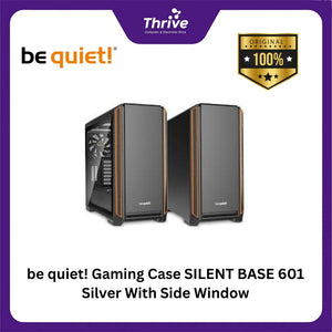 be quiet! Gaming Case SILENT BASE 601 Silver With Side Window