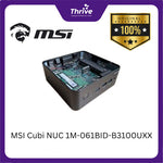 Load image into Gallery viewer, MSI Cubi NUC 1M-061BID-B3100UXX
