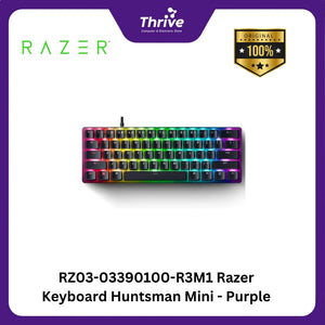 RZ03-03390100-R3M1 Razer Keyboard Huntsman Mini - Purple
