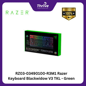 RZ03-03490100-R3M1 Razer Keyboard Blackwidow V3 TKL - Green