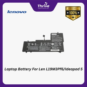 Laptop Battery For Len L19M3Pf6/Ideapad 5