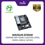 Load image into Gallery viewer, MAXSUN B760M GAMING WIFI GANK (LGA1700, B760, DDR5, USB3.2, SATA3)
