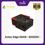 Load image into Gallery viewer, Antec Edge 550W - EDG550 - 80+ Gold - Japanese Capacitor ! (PSU Made by Seasonic) - Full Modular - LED Fan - 5 Years Warranty Replacement
