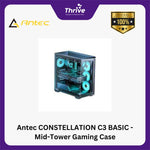 Load image into Gallery viewer, Antec CONSTELLATION C3 BASIC - Mid-Tower Gaming Case - Massive Airflow via Honeycomb Mesh - 4mm Tempered Glass Side Panel
