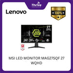 Load image into Gallery viewer, MSI LED MONITOR MAG275QF 27 WQHD
