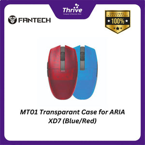 MT01 Transparant Case for ARIA XD7 (Blue/Red)