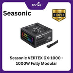 Load image into Gallery viewer, Seasonic VERTEX GX-1000 - 1000W Fully Modular - 80+ Gold Certified - ATX 3.0 Compatible - PCIe 5.0 Ready - 10 Years Warranty Replacement
