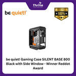 Load image into Gallery viewer, be quiet! Gaming Case SILENT BASE 800 Black with Side Window - Winner Reddot Award
