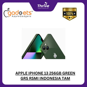 APPLE IPHONE 13 256GB GREEN GRS RSMI INDONESIA TAM