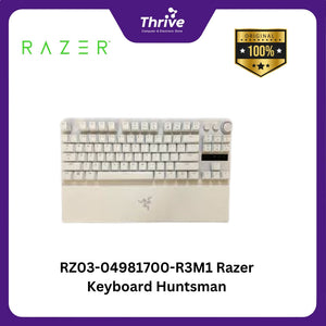 RZ03-04981700-R3M1 Razer Keyboard Huntsman V3 Pro Tenkeyless - Tenkeyless Analog Optical - White