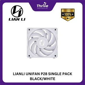 LIANLI UNIFAN P28 SINGLE PACK BLACK/WHITE