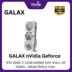 Load image into Gallery viewer, GALAX nVidia Geforce RTX 3080 Ti 12GB DDR6X HOF (HALL OF FAME) - ARGB TRIPLE FAN -