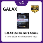 Load image into Gallery viewer, GALAX SSD Gamer L Series 480GB (R:560MB/S W:540 MB/s)
