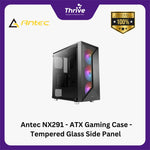 Load image into Gallery viewer, Antec NX291 - ATX Gaming Case - Tempered Glass Side Panel - FREE 3 PCS 12CM RGB FANS + 1 PCS 12CM FAN
