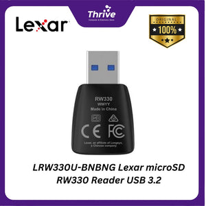 LRW330U-BNBNG Lexar microSD RW330 Reader USB 3.2