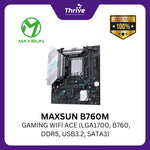 Load image into Gallery viewer, MAXSUN B760M GAMING WIFI ACE (LGA1700, B760, DDR5, USB3.2, SATA3)
