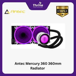 Antec Mercury 360 360mm Radiator - Triple Fan 3x120mm - Temperature Censor by LED light