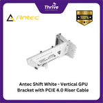 Load image into Gallery viewer, Antec Shift White - Vertical GPU Bracket with PCIE 4.0 Riser Cable - AT-ARCVB-W190-PCIE4-RTX40
