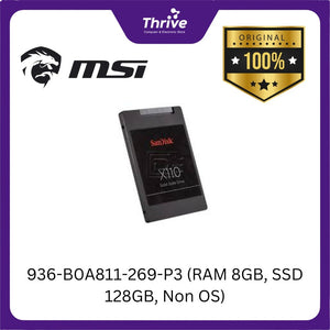 936-B0A811-269-P3 (RAM 8GB, SSD 128GB, Non OS)