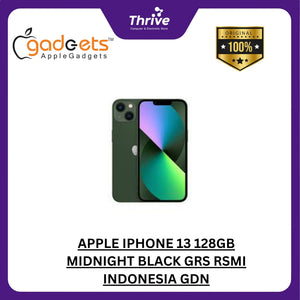 APPLE IPHONE 13 128GB MIDNIGHT BLACK GRS RSMI INDONESIA TAM