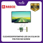 Load image into Gallery viewer, CLE140S30PSF0WFHD LED 14.0 SLIM 30 PIN FHD NO SCREW NV140FHM-N3B 1290*1080 IPS