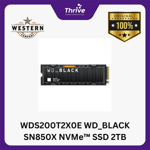 WDS200T2X0E WD_BLACK SN850X NVMe™ SSD 2TB
