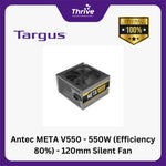 Load image into Gallery viewer, Antec META V550 - 550W (Efficiency 80%) - 120mm Silent Fan - 2 Years Warranty Replacement
