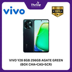 Load image into Gallery viewer, VIVO Y28 8GB 256GB AGATE GREEN (BOX CHA+CAS+SCR)
