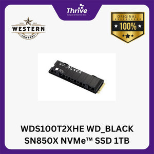 WDS100T2XHE WD_BLACK SN850X NVMe™ SSD 1TB