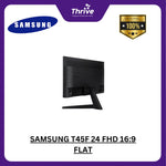 Load image into Gallery viewer, SAMSUNG T45F 24 FHD 16:9 FLAT IPS 72% NTSC 75HZ ERGO STAND 1Y PART + 3Y SERVICE
